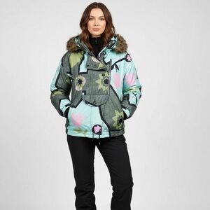 Floral Patterned Women's Jacket